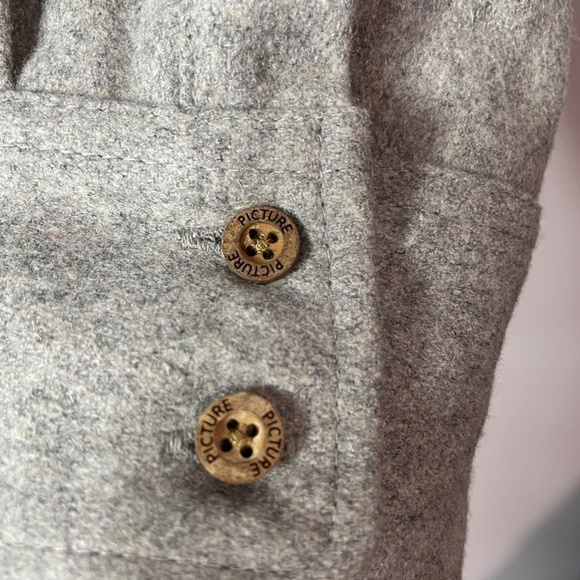 Picture Organic Clothing Button Up Shirt Jacket - Picture 4 of 7